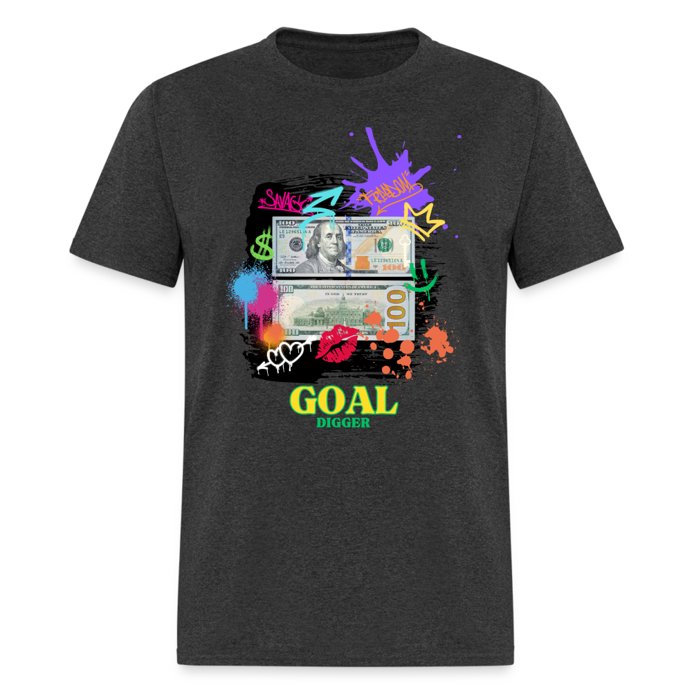 "Goal Digger Cashflow" Unisex T-Shirt - heather black