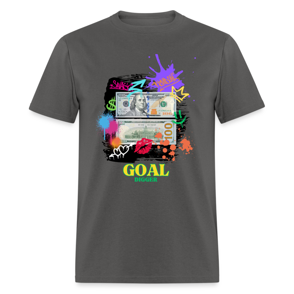 "Goal Digger Cashflow" Unisex T-Shirt - charcoal