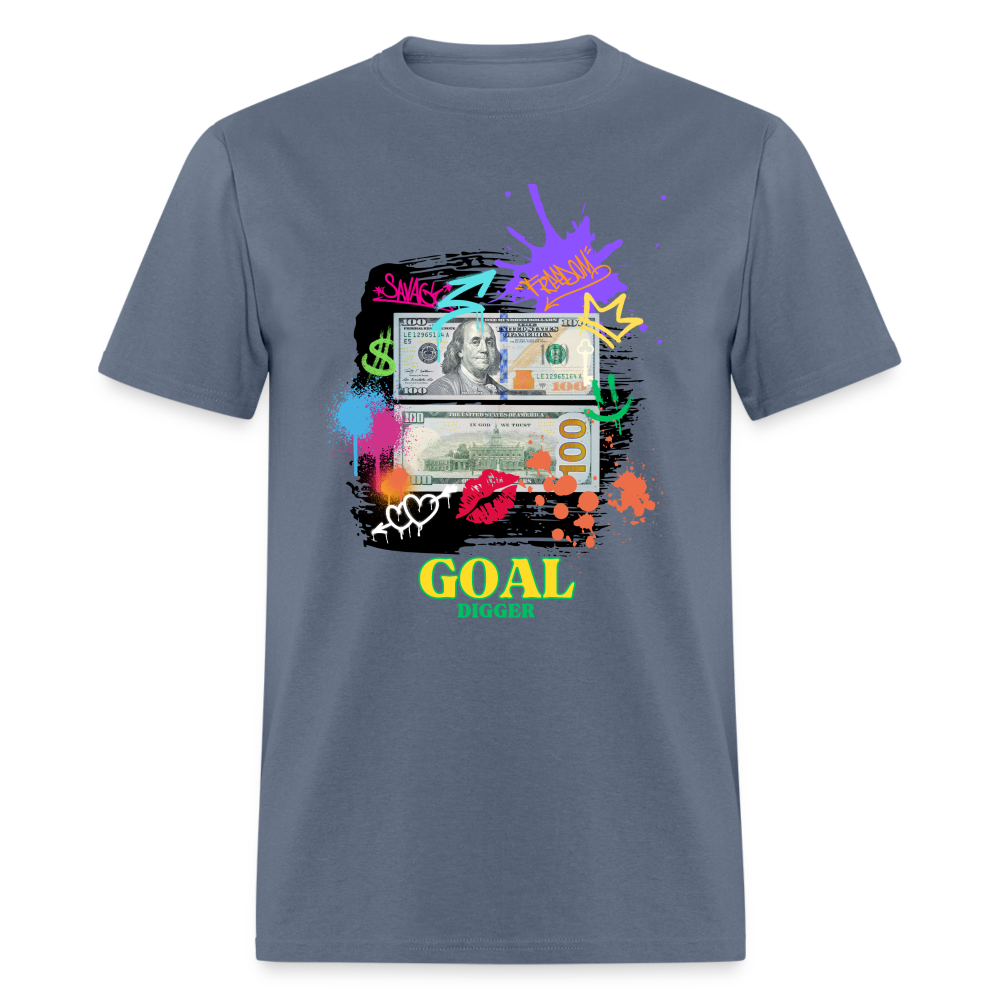 "Goal Digger Cashflow" Unisex T-Shirt - denim