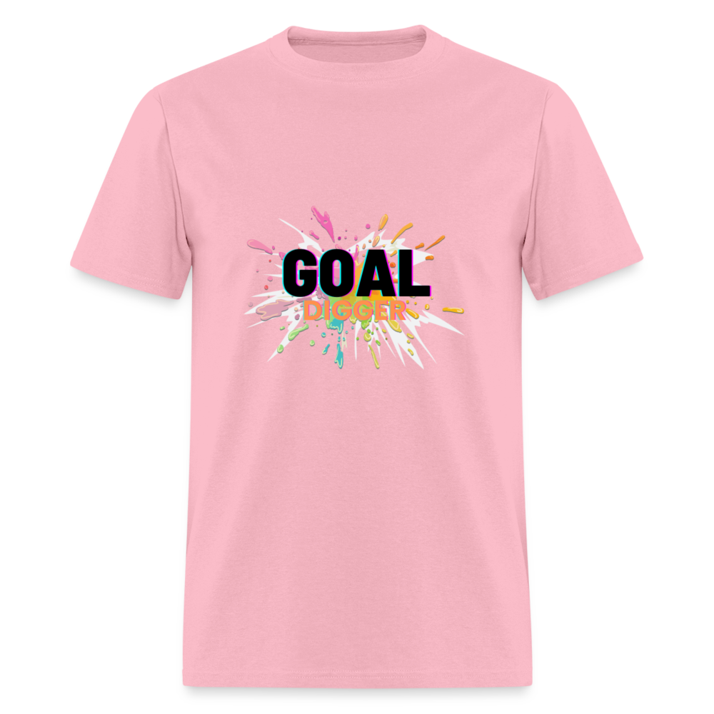 "Goal Digger Splatter" Unisex T-Shirt - pink