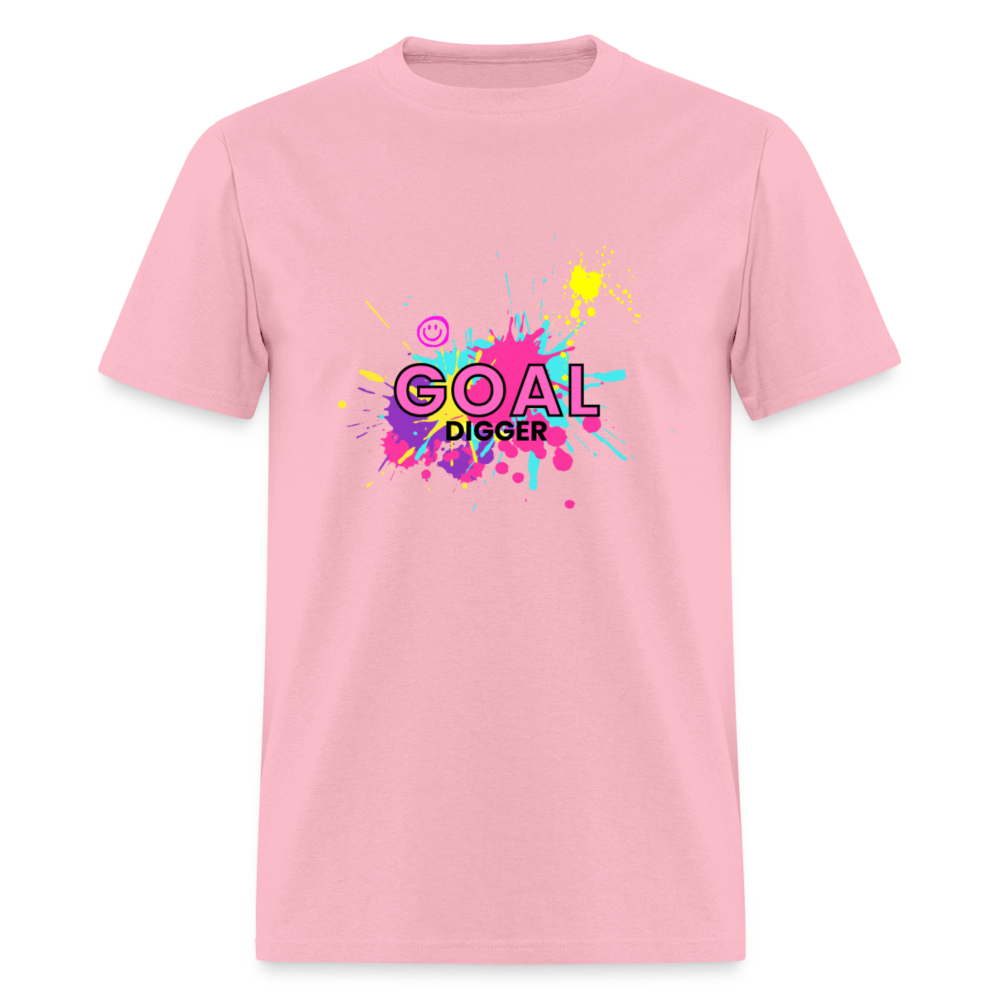 "Goal Digger Splatter" Unisex T-Shirt - pink