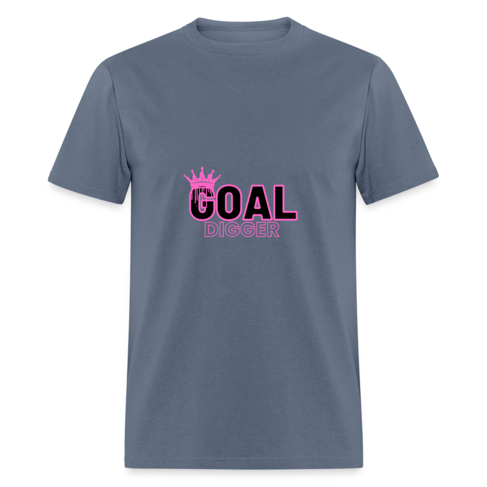 "Crowned Goal Digger" Unisex T-Shirt - denim