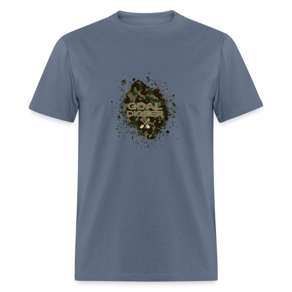 "Goal Digger Camo" Unisex Camouflage T-Shirt - denim