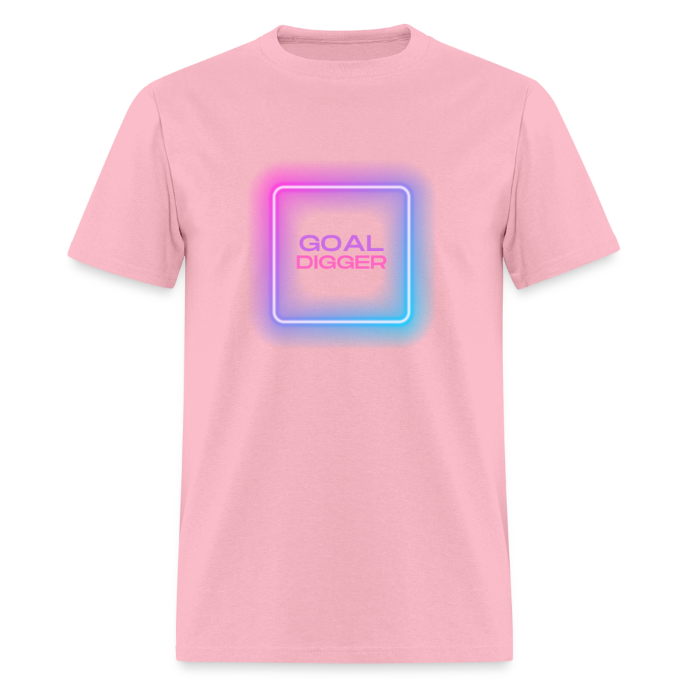 "Goal Digger Neon" Unisex T-Shirt - pink