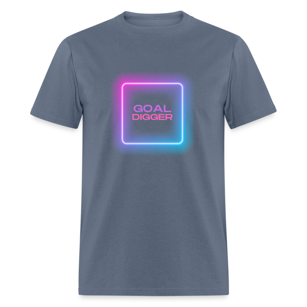 "Goal Digger Neon" Unisex T-Shirt - denim