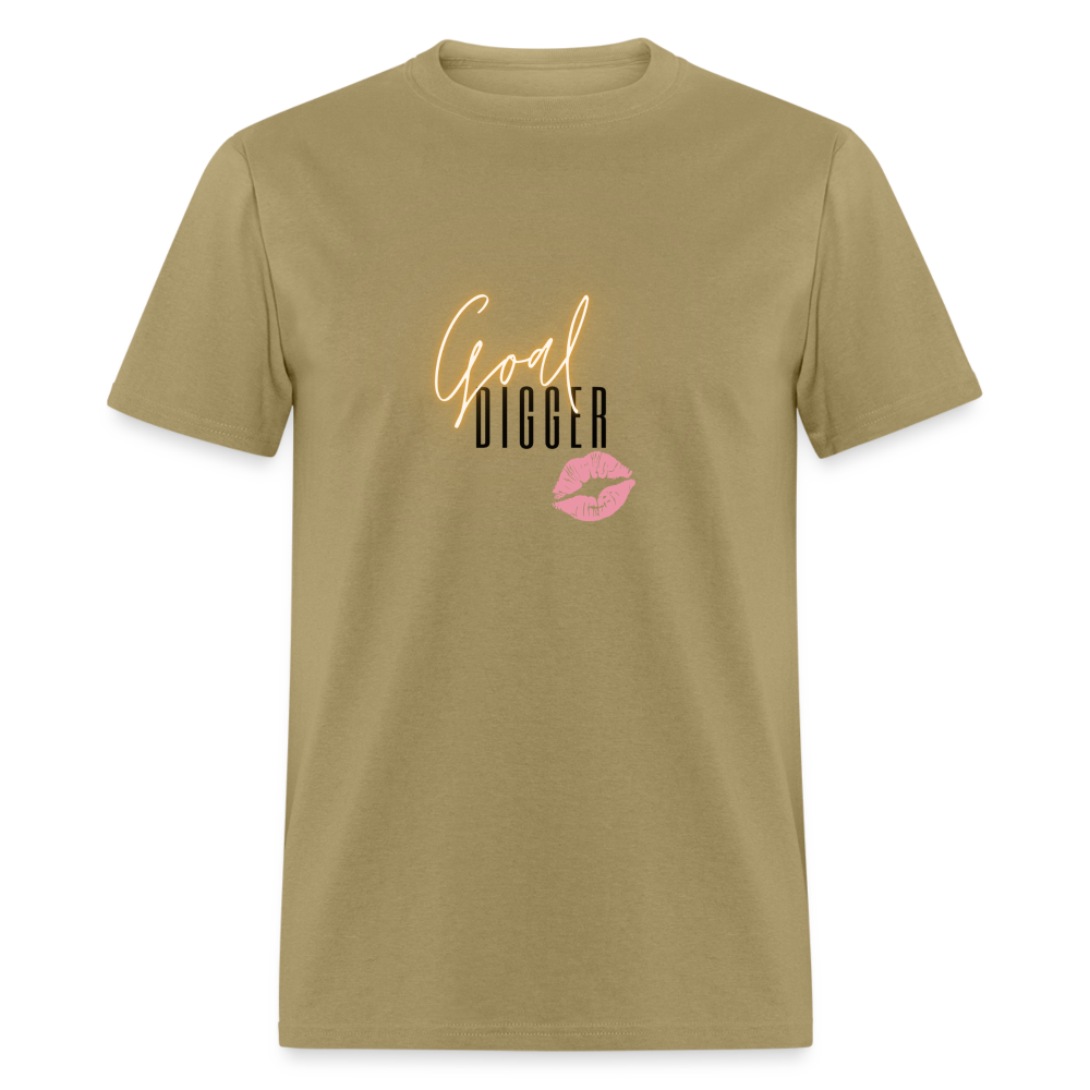 "Lip Service: Goal Digger" Unisex T-Shirt - khaki