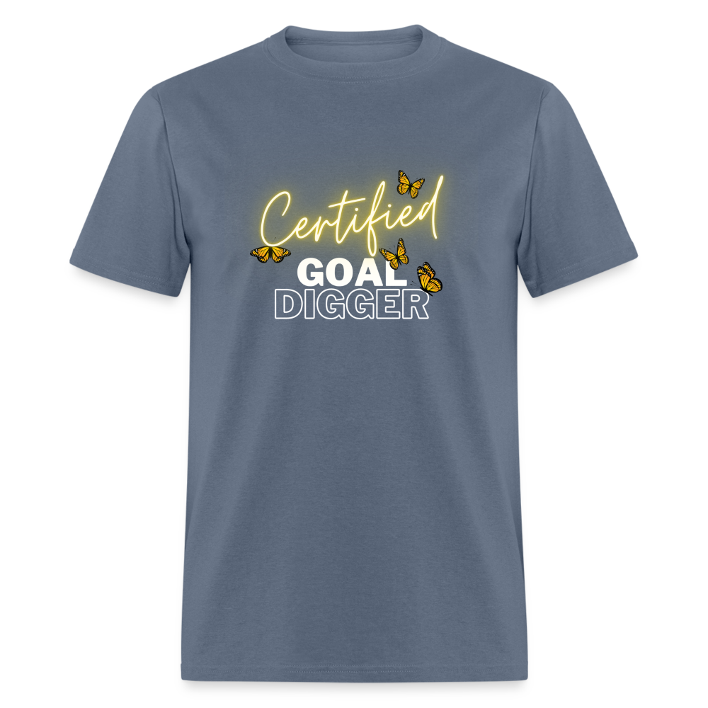 "Certified Goal Digger" Unisex T-Shirt - denim