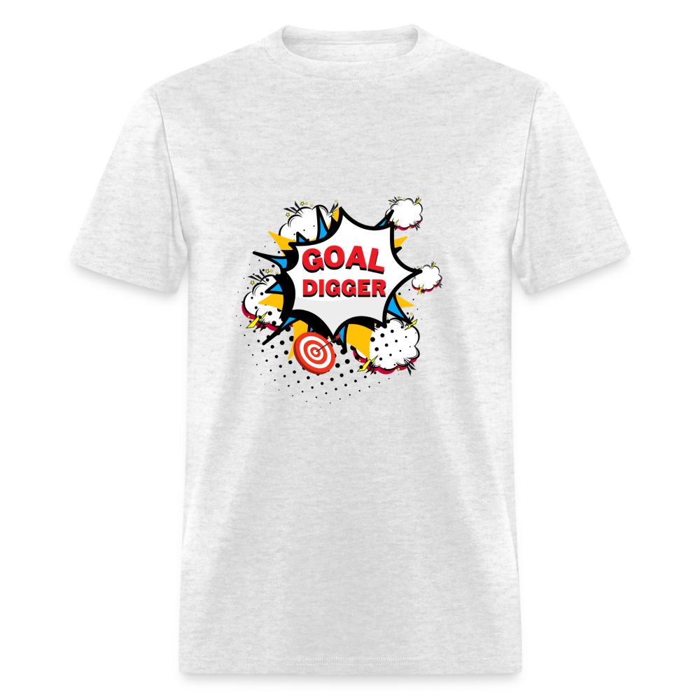 "Pop Art Goal Digger" Unisex T-Shirt - light heather gray