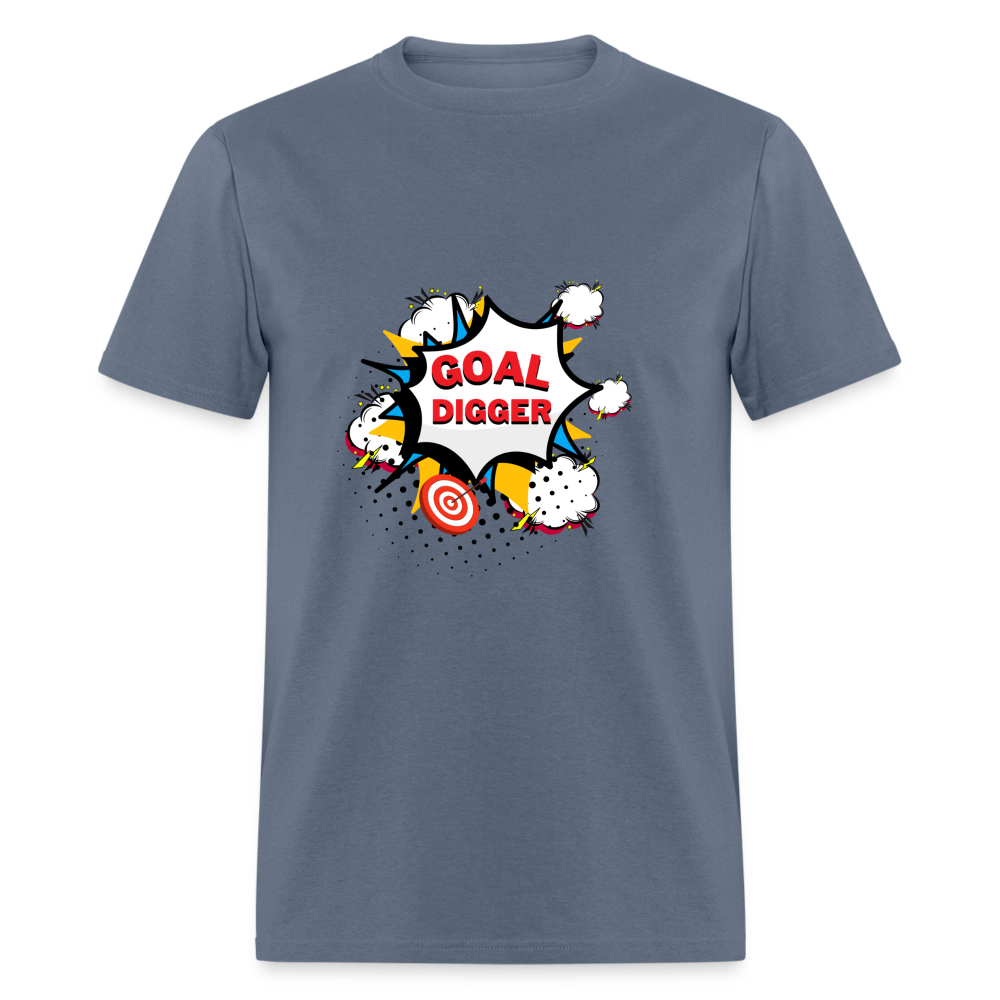 "Pop Art Goal Digger" Unisex T-Shirt - denim